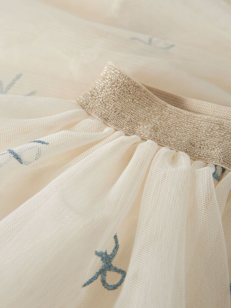 Name it Name it Skirt Kira Tulle - White/Vintage Indigo