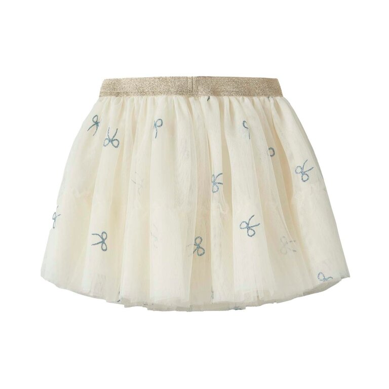 Name it Name it Skirt Kira Tulle - White/Vintage Indigo