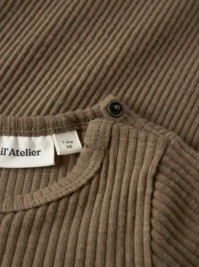 Lil Atelier Lil Atelier Rajo Body - Kangaroo