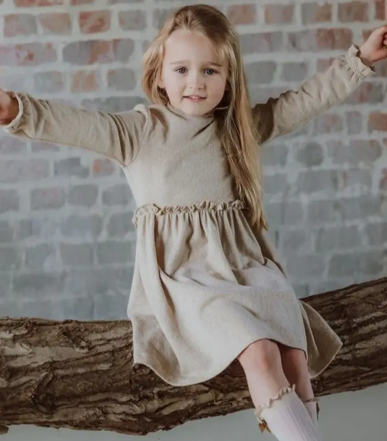 Gymp Gymp  Dress Lucia - Beige