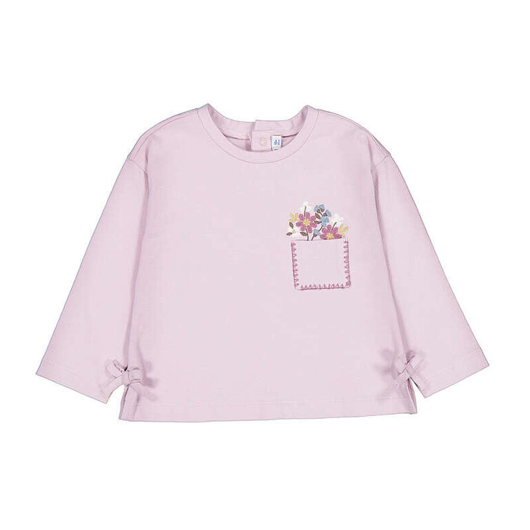 Mayoral Mayoral L/s t-shirt  - Mauve