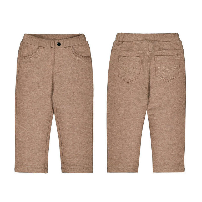 Mayoral Mayoral Fleece basic trousers         - H. Walnut