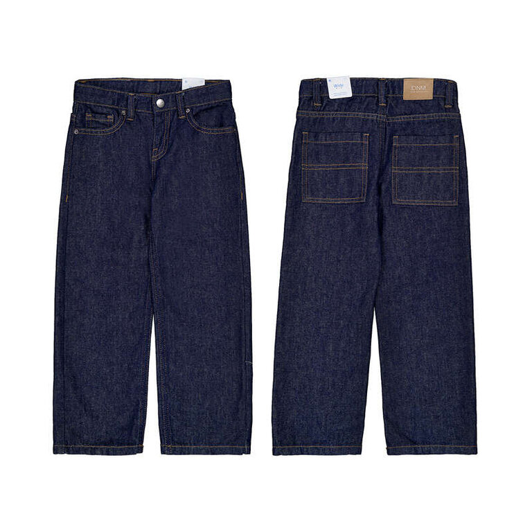 Mayoral Mayoral Wide fit denim pants          - Dark indig
