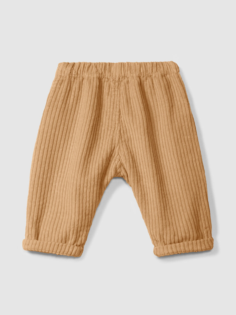 Snugg Snugg pants ribbed velvet - Almond