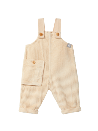 Snugg Snugg denim cotton dungarees - Beige
