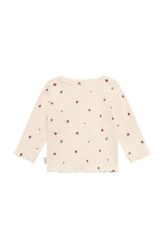Noppies Noppies Tee LS AOP - Sand