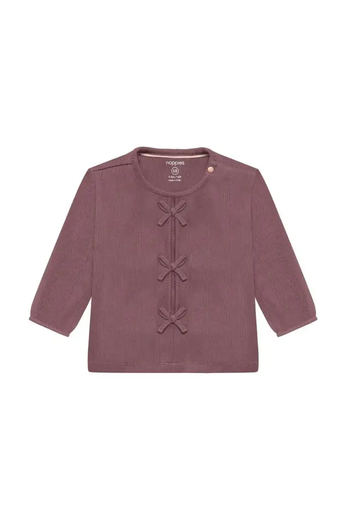 Noppies Noppies Top LS - Rose Taupe