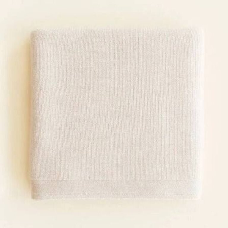 Hvid Hvid Blanket Felix - Cream