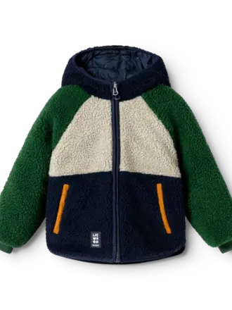 Liewood Liewood Jackson omkeerbare jas - Garden Green