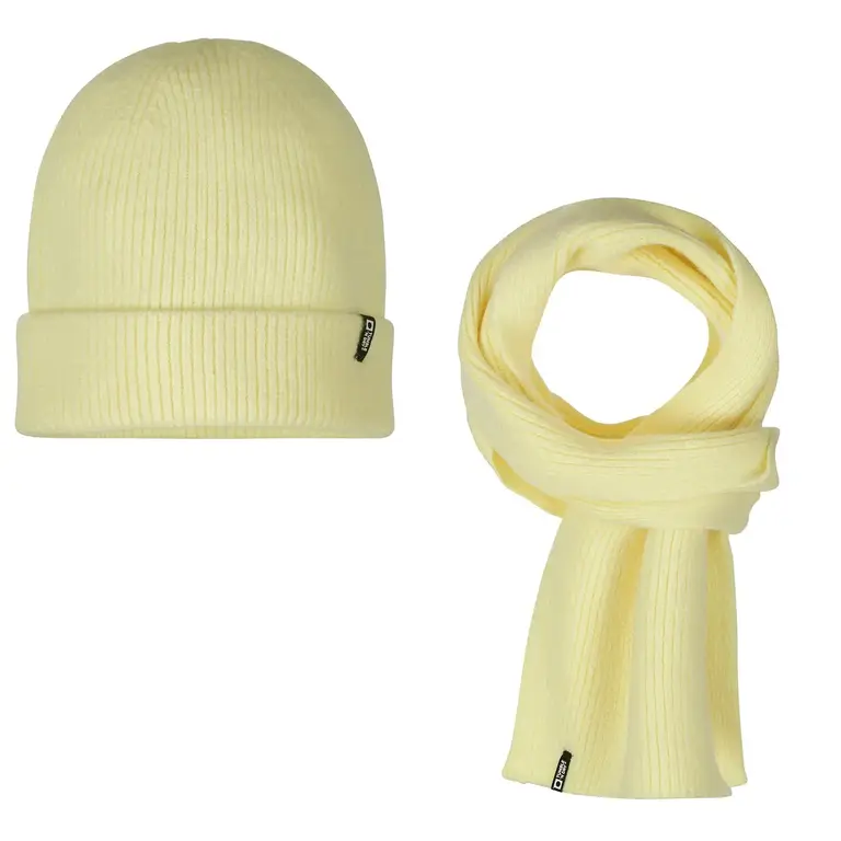 Tumble'n Dry Tumble'n Dry TND Beanie & Scarf 1046 - mellow yellow