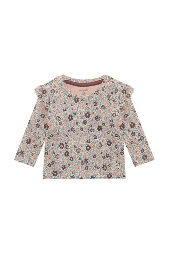 Noppies Noppies Tee LS AOP - Rose