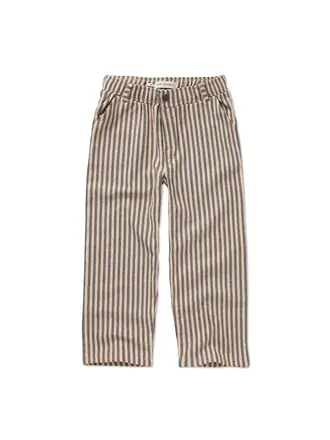 Sproet & Sprout Sproet & Sprout Chino pants jersey stripe - Vanilla