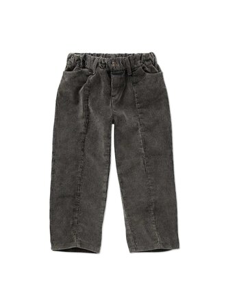 Sproet & Sprout Sproet & Sprout Corduroy pants black washed  - Blacked washed