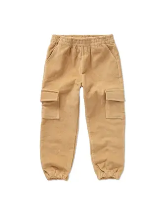 Sproet & Sprout Sproet & Sprout Corduroy woven cargopants  - Sand