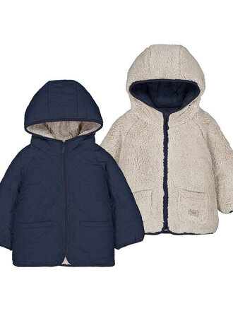 Mayoral Mayoral Reversible shearling coat     - Blue