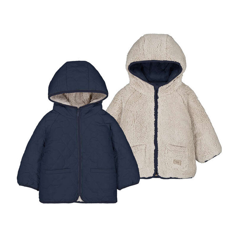 Mayoral Mayoral Reversible shearling coat     - Blue