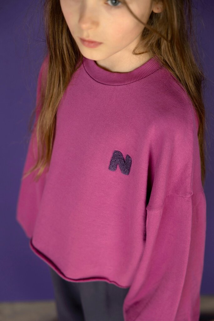 Nixnut Nixnut Split Sweater - Plum
