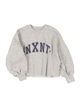 Nixnut Nixnut Split Sweater - grey