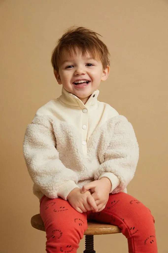 Sproet & Sprout Sproet & Sprout Teddy sweatshirt SPRT& - Shell