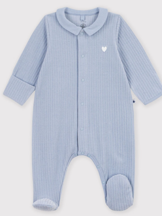 Petit Bateau Petit Bateau Pyjama Fluweel - Polaire
