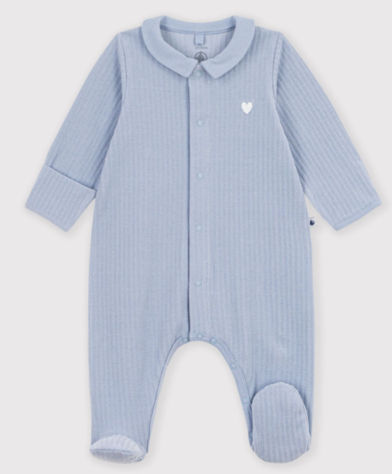 Petit Bateau Petit Bateau Pyjama Fluweel - Polaire