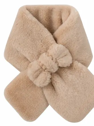 Natini Natini SCARF FUR DOTTY - BEIGE