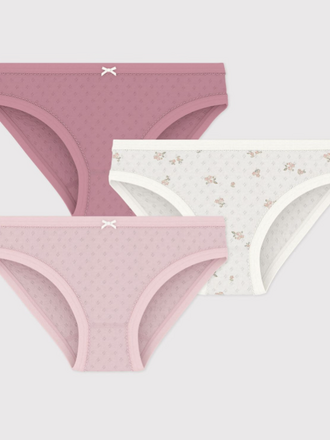 Petit Bateau Petit Bateau 3 Onderbroek - Bloemetjes