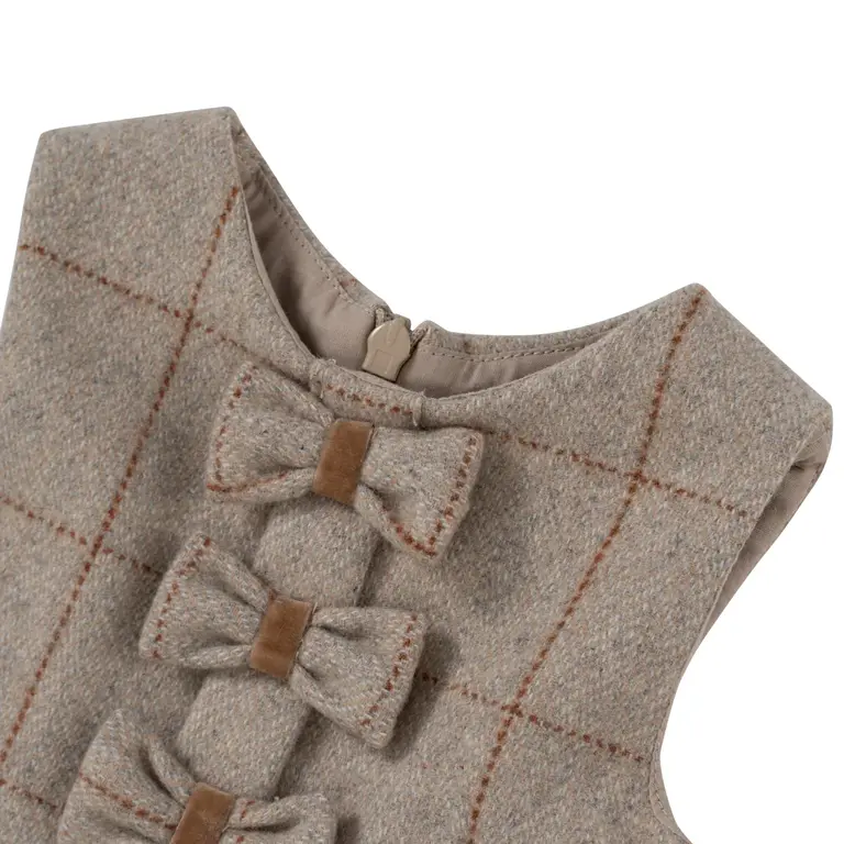 Natini Natini DRESS CASSIE SQUARE - BEIGE