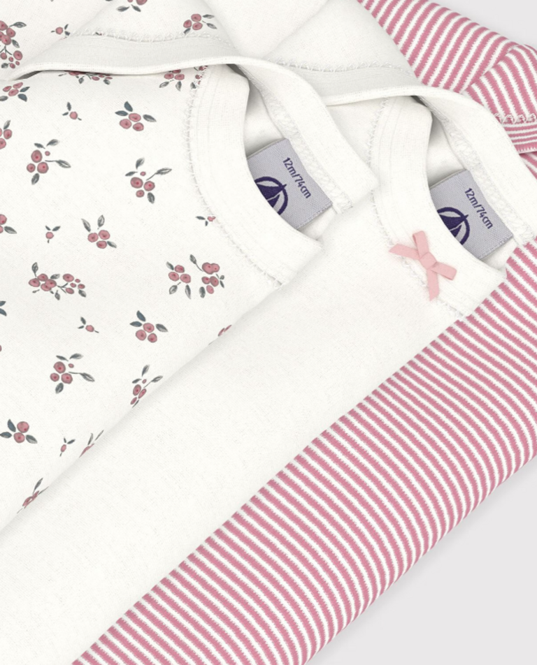 Petit Bateau Petit Bateau 3 Body's - Bosbessen