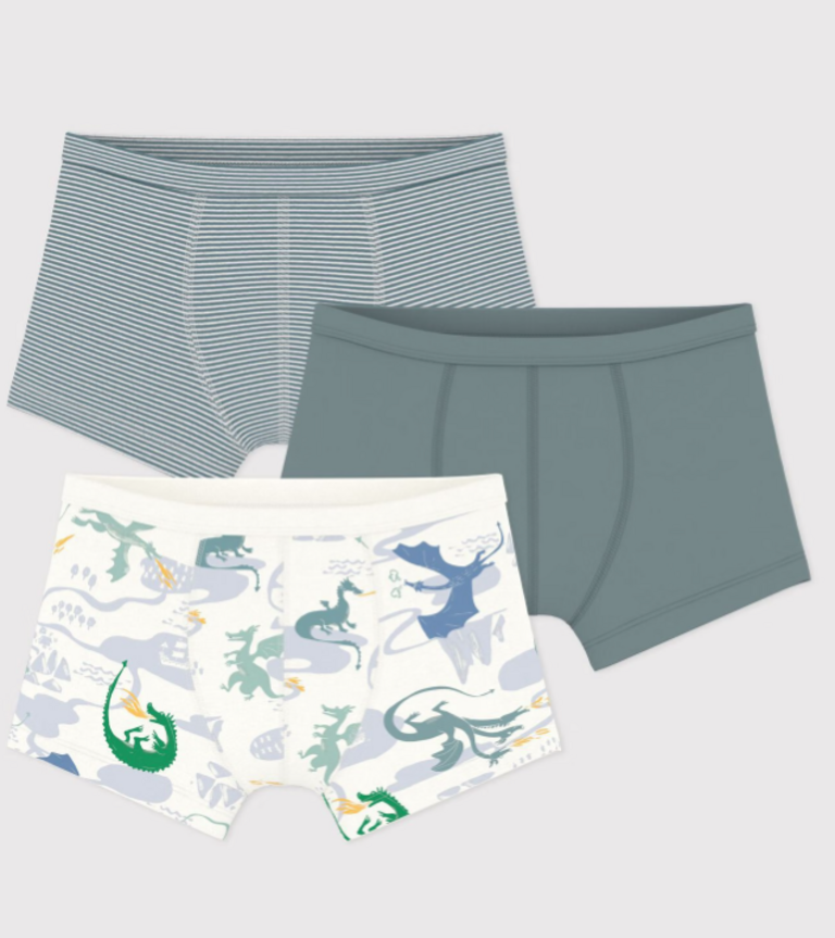 Petit Bateau Petit Bateau 3 Boxers - Drakenprint