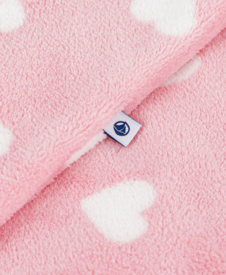 Petit Bateau Petit Bateau Pyjama Fleece - Hartjesprint