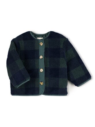 Nixnut Nixnut Check Jacket - Moss