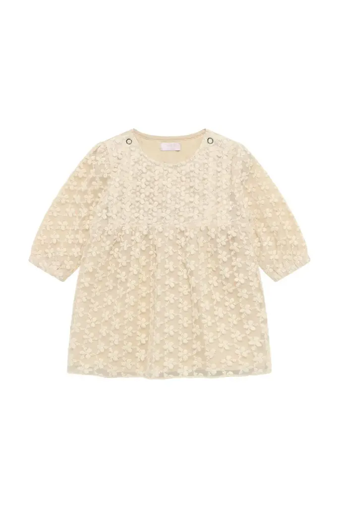 Noppies Noppies Dress LS - Sand
