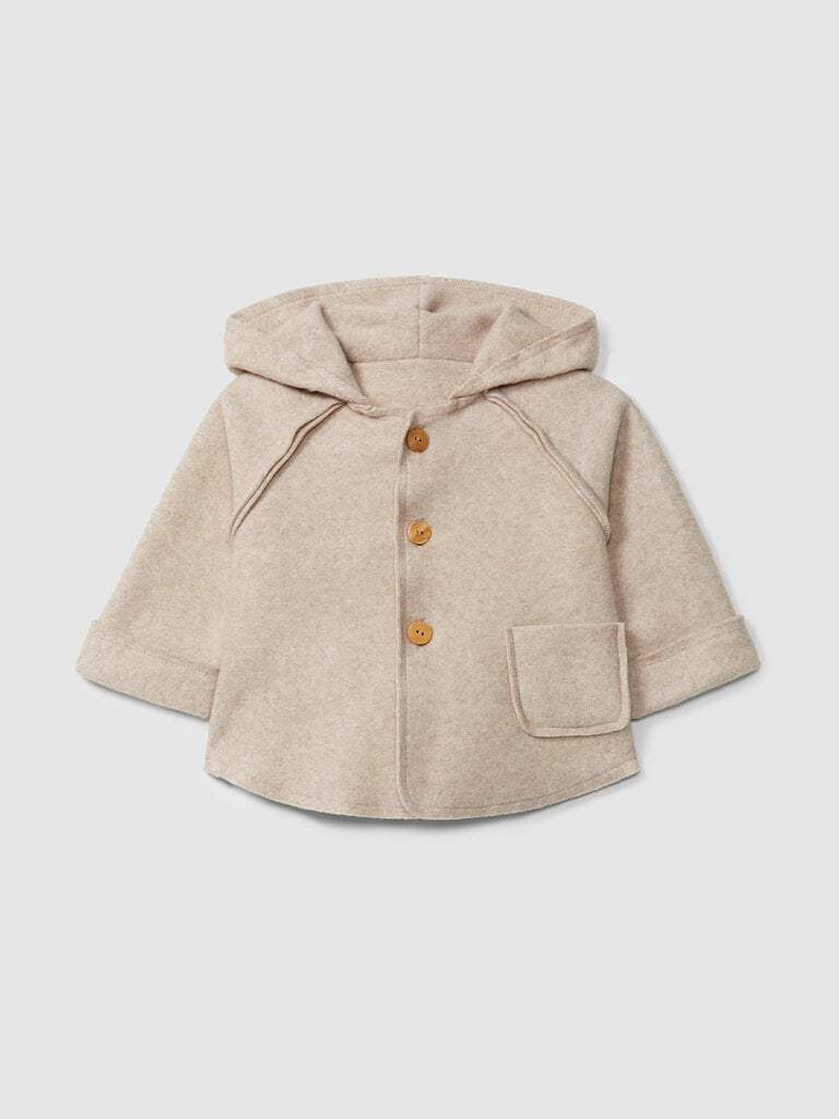 Snug Snug Jacket cotton fleece - Beige