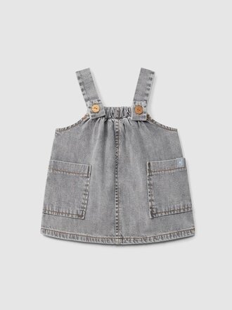 Snug Snug Dress cotton denim - Grey