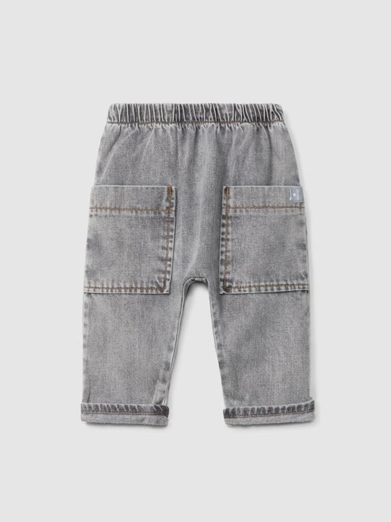 Snug Snug Denim cotton pants - Grey