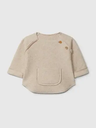 Snug Snug Sweater cotton fleece - Beige