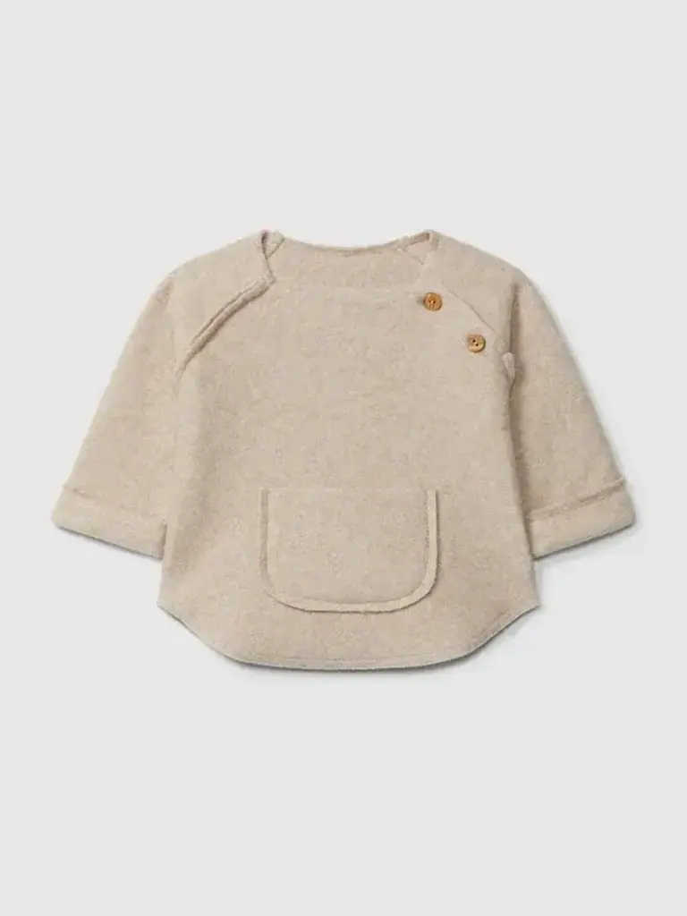Snug Snug Sweater cotton fleece - Beige