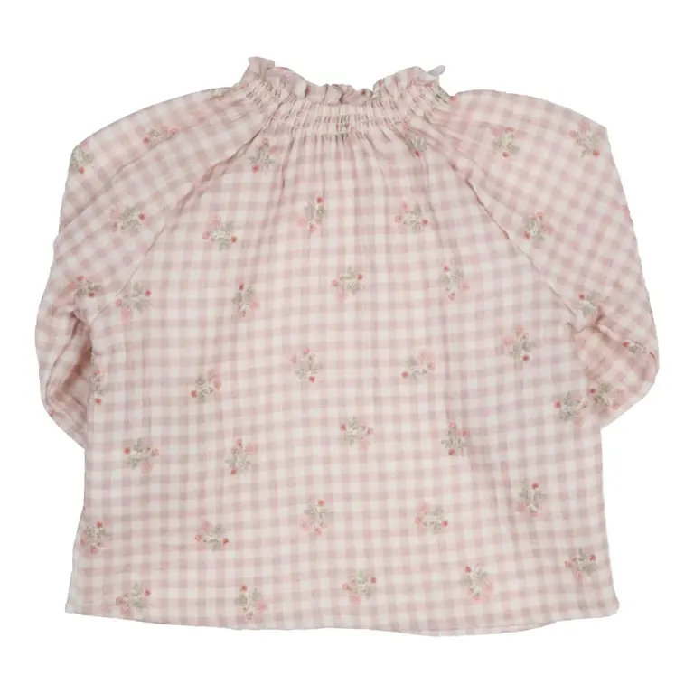 Gymp Gymp  Blouse Emmy - Off White - Old Rose