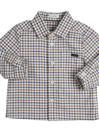 Gymp Gymp Shirt Igor - Blue - Beige