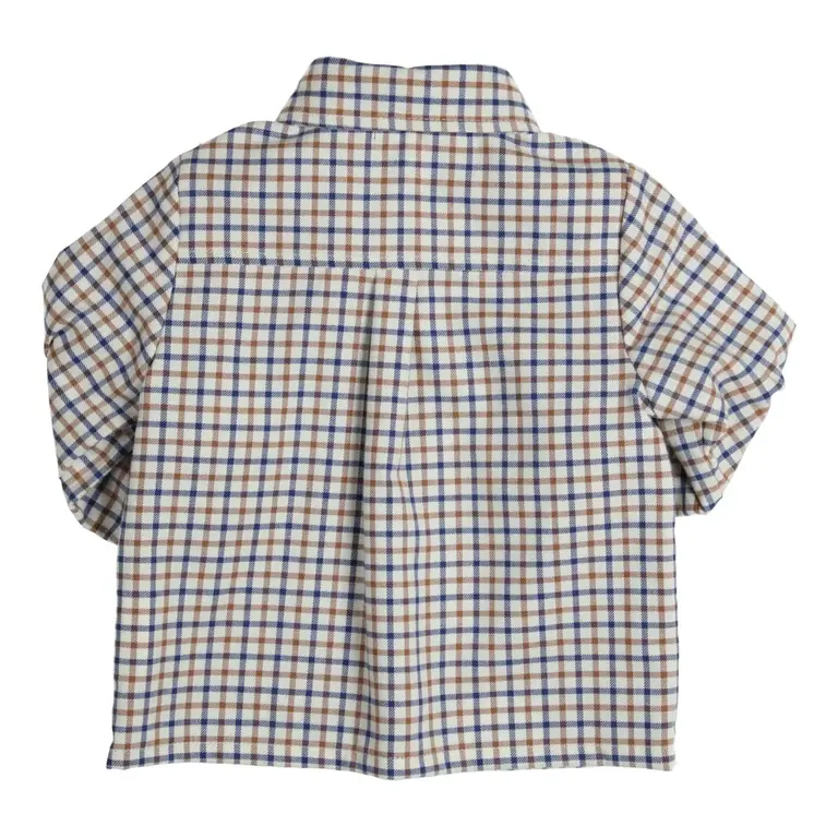 Gymp Gymp  Shirt Igor - Blue - Beige