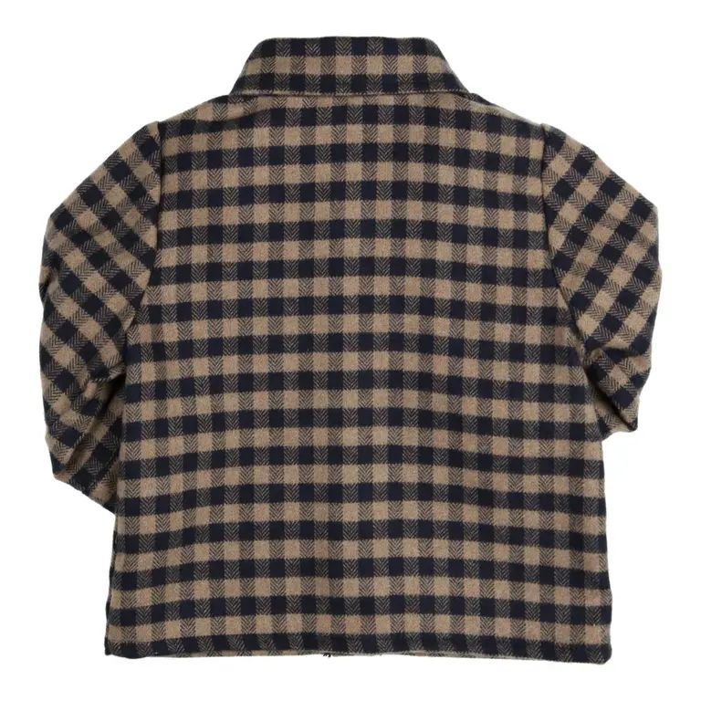 Gymp Gymp  Shirt Harley - Navy - Beige