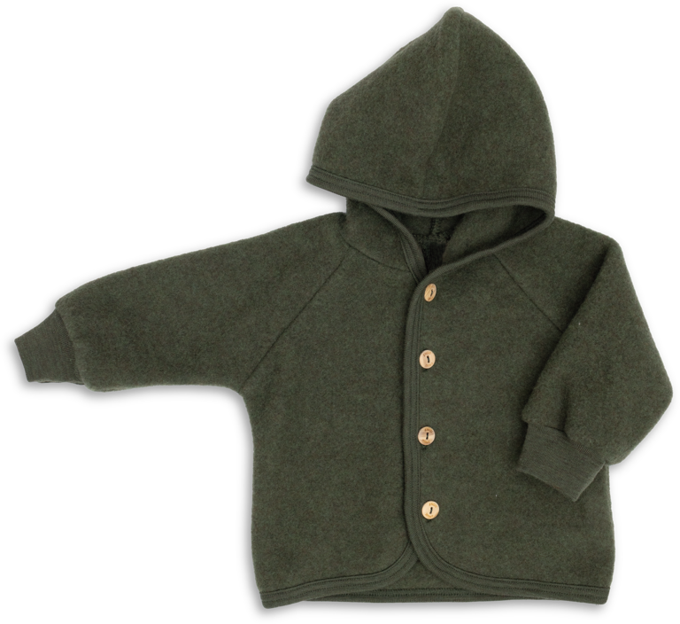 Engel Nature Engel Nature jasje wol - Reed Melange/Green