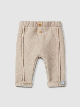 Snug Snug pants cotton fleece - Beige