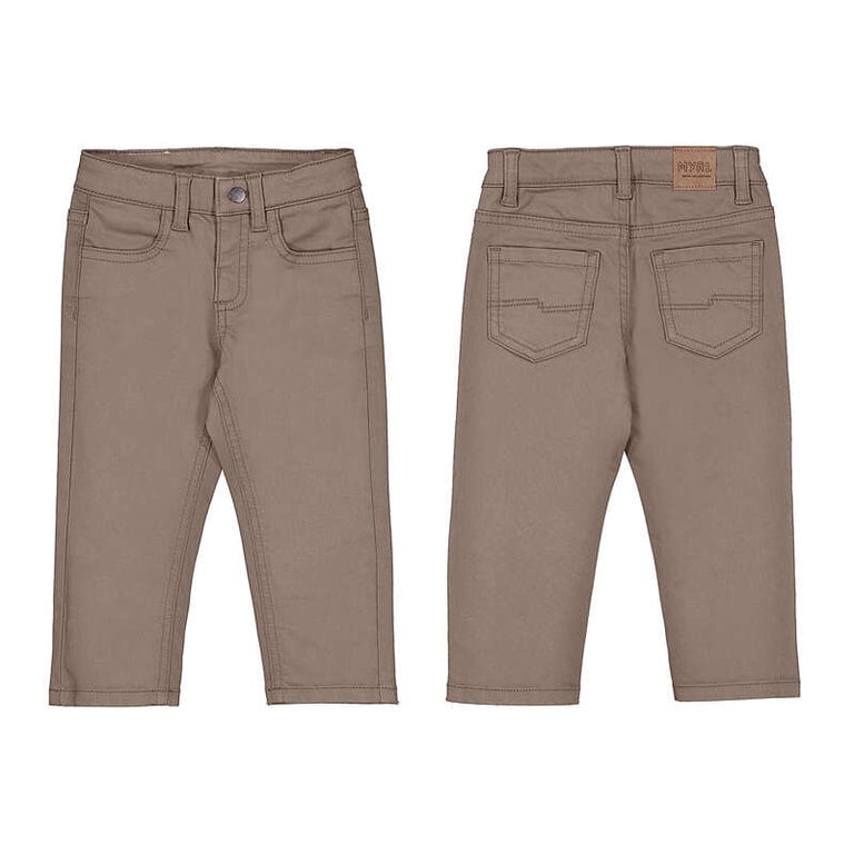 Mayoral Mayoral 5 pocket slim fit basic pant  - Truffle