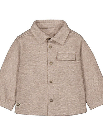 Mayoral Mayoral Comfort-knit overshirt - Truffle