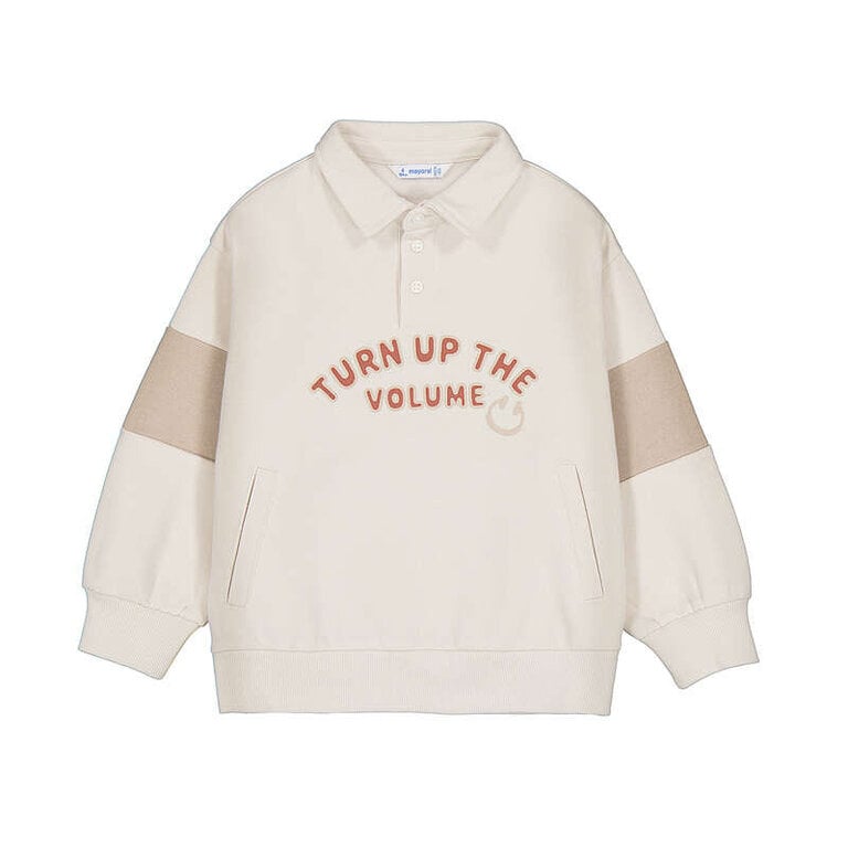 Mayoral Mayoral Polo-style pullover - Stone