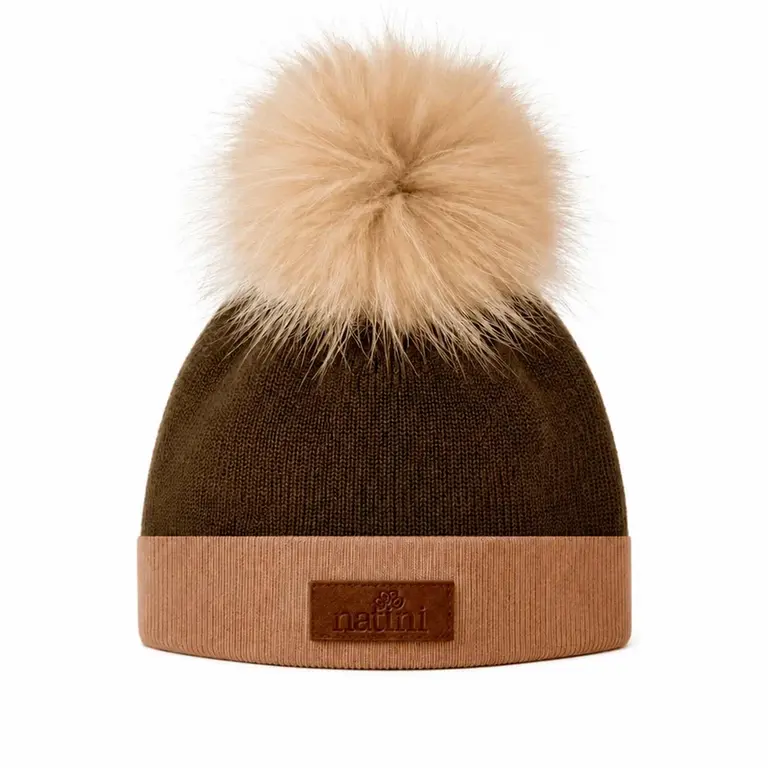 Natini Natini HAT GEORGE - BEIGE-GREEN