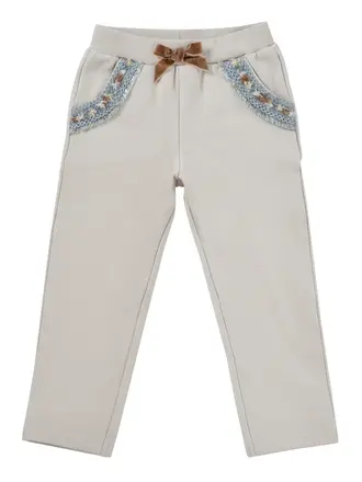 Natini Natini JOGGER RUBY - LIGHT BEIGE