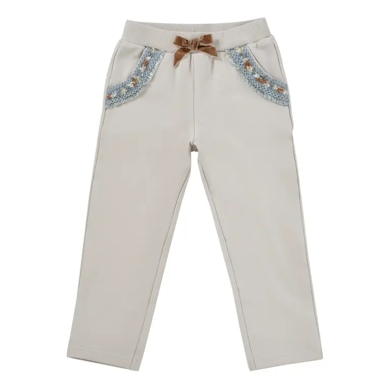 Natini Natini JOGGER RUBY - LIGHT BEIGE